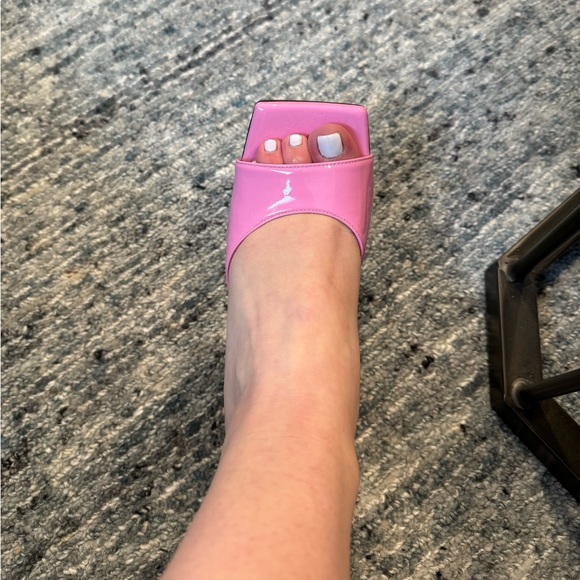 The Attico Pink Heeled Sandal - Picture 8 of 9